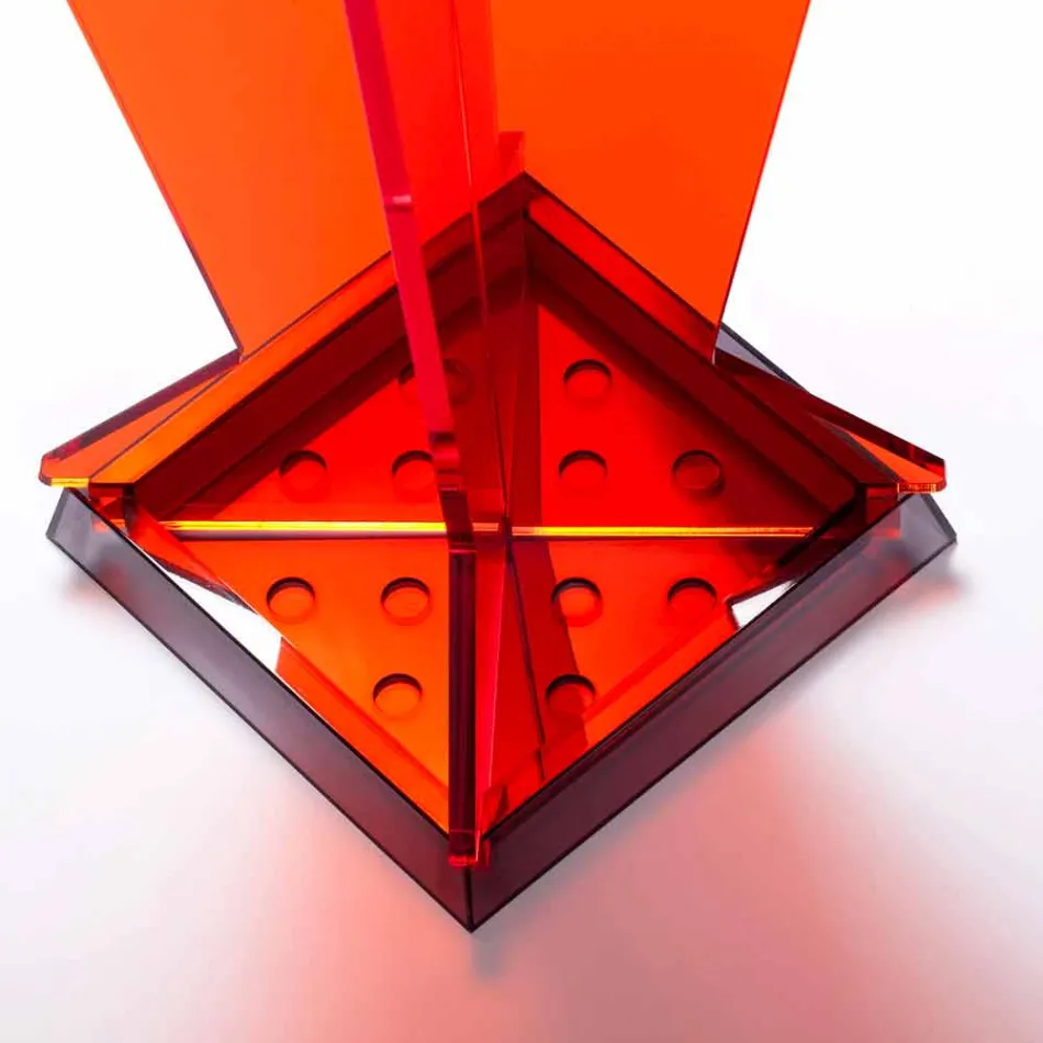 Porte-parapluie design moderne en méthacrylate Colarato fabriqué en Italie - Daddy Viadurini