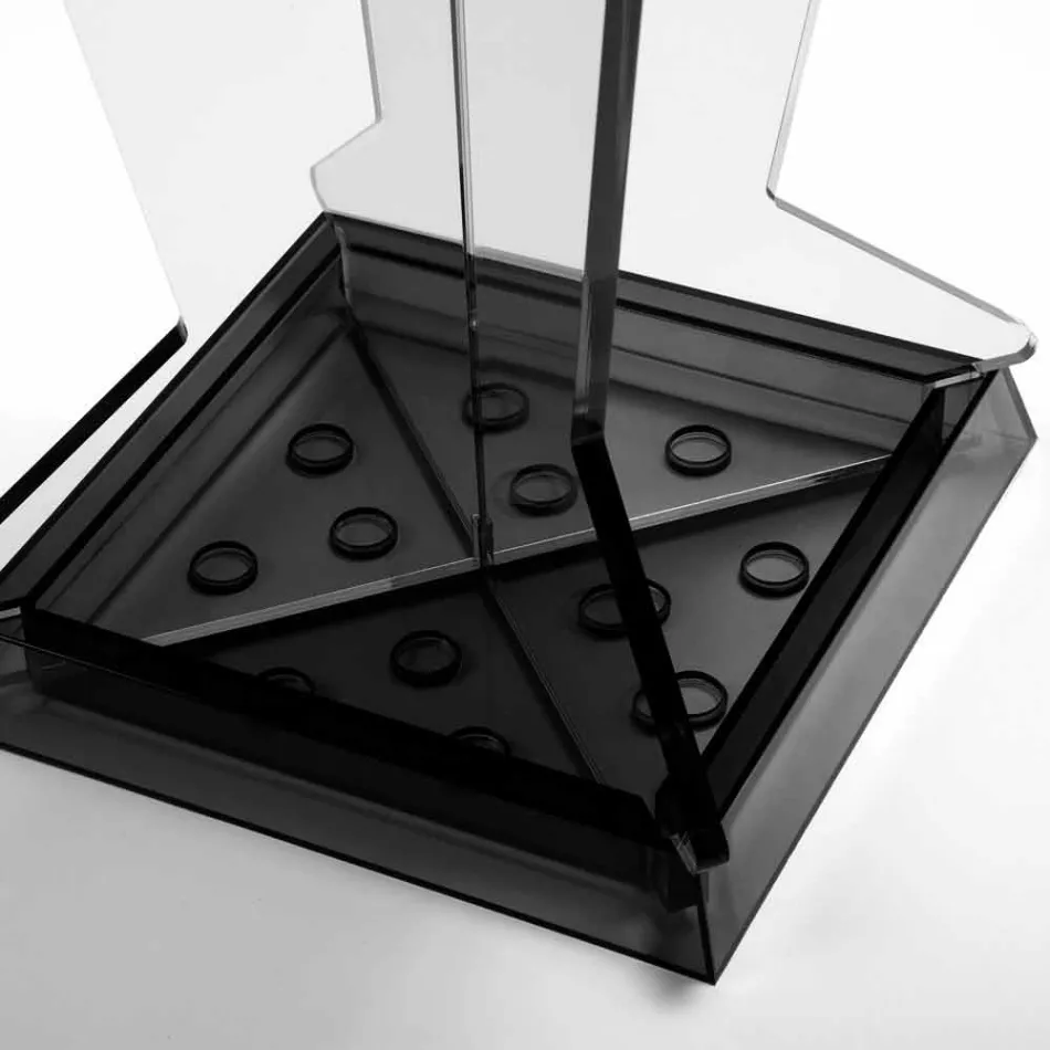 Porte-parapluie design moderne en méthacrylate Colarato fabriqué en Italie - Daddy Viadurini