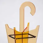 Porte-parapluie design moderne en méthacrylate Colarato fabriqué en Italie - Daddy Viadurini