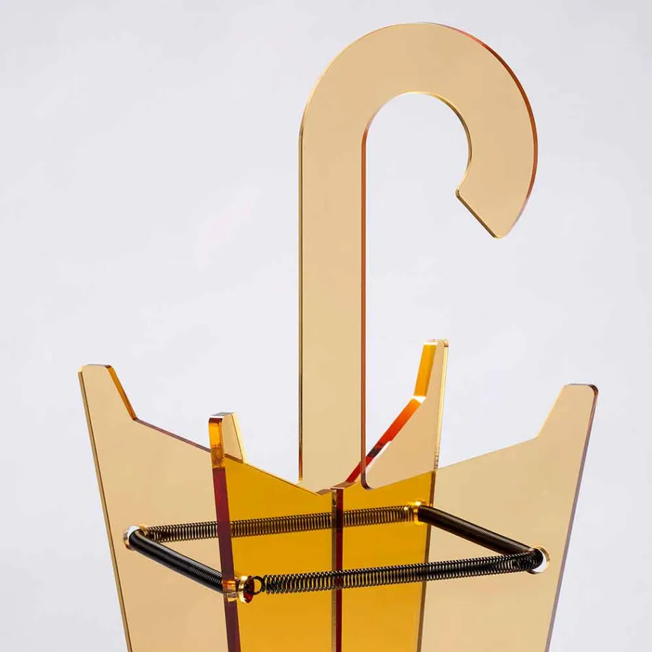 Porte-parapluie design moderne en méthacrylate Colarato fabriqué en Italie - Daddy Viadurini