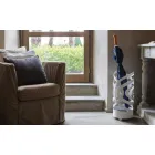 Porte-parapluie design moderne en fer coloré fabriqué en Italie - Olfeo Viadurini