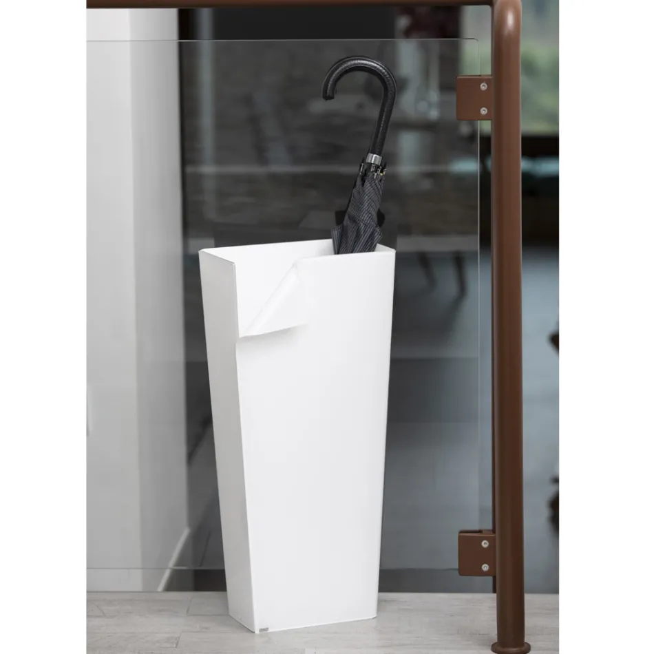 Porte-parapluie en cristal acrylique découpé au laser plié à la main - Isonzo Viadurini