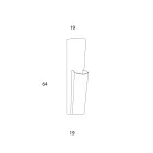 Porte-parapluie en tôle peinte or et bronze Made in Italy - Azalea Viadurini