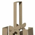 Porte-couverts de table moderne en fer blanc, beige ou ivoire fabriqué en Italie - Laida Viadurini