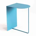 Porte-revues au sol moderne en acier coloré fabriqué en Italie - Marinella Viadurini