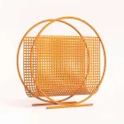 Porte-revues rond en acier fabriqué en Italie - Louche Viadurini