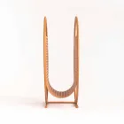 Porte-revues rond en acier fabriqué en Italie - Louche Viadurini