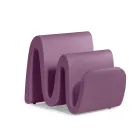 Porte-revues moderne en polyéthylène coloré fabriqué en Italie - Munoz Viadurini