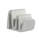 Porte-revues moderne en polyéthylène coloré fabriqué en Italie - Munoz Viadurini