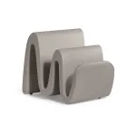 Porte-revues moderne en polyéthylène coloré fabriqué en Italie - Munoz Viadurini