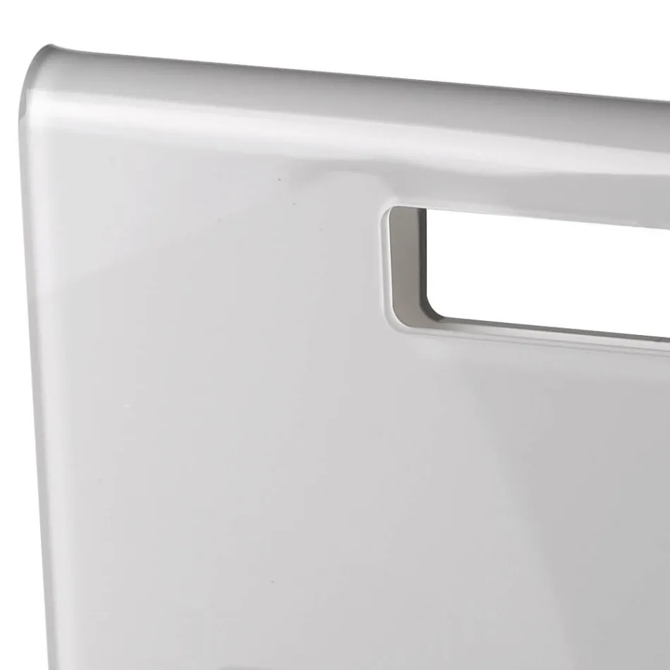 Porte-revues de salon en cristal acrylique coloré fabriqué en Italie - Osafo Viadurini