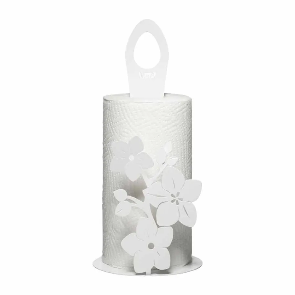 Porte-rouleau de cuisine au design moderne en fer fabriqué en Italie - Marken Viadurini