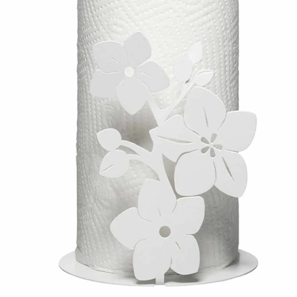 Porte-rouleau de cuisine au design moderne en fer fabriqué en Italie - Marken Viadurini