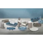 Porte-rouleau de cuisine au design moderne en fer fabriqué en Italie - Marken Viadurini