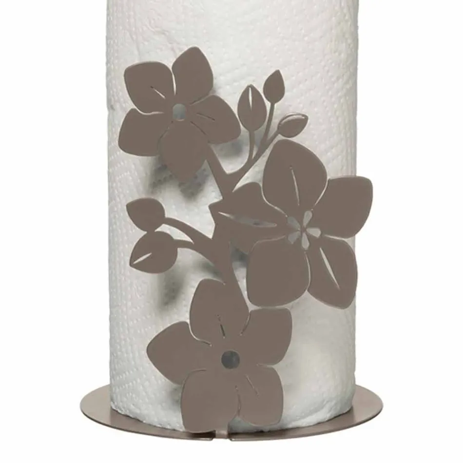 Porte-rouleau de cuisine au design moderne en fer fabriqué en Italie - Marken Viadurini