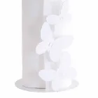 Porte-rouleau de cuisine moderne en fer blanc, beige ou ivoire fabriqué en Italie - Leiden Viadurini