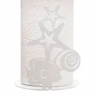 Porte-rouleau de cuisine Marina Fantasy en fer fait à la main en Italie - Maste Viadurini