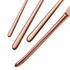 Couverts de luxe en acier inoxydable de couleur polie ou sablée 24 pièces - Lapis Viadurini