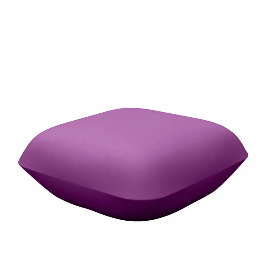 Pouf d'extérieur design Vondom en polyéthylène. 67x67 cm Viadurini