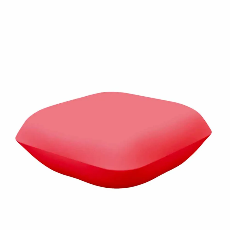 Pouf d'extérieur design Vondom en polyéthylène. 67x67 cm Viadurini