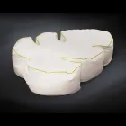 Poufs faux cuir extérieur et intérieur imperméable Philo nautique Viadurini