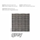 Extérieur moderne en pouf gris-taupe Jaco polyéthylène, fait main Viadurini