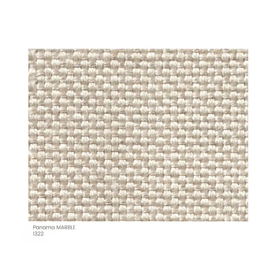 Pouf de jardin rembourré et recouvert de tissu Made in Italy - Beurre Viadurini