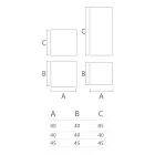 Pouf de jardin en polyéthylène 8 finitions Made in Italy - Viky Viadurini