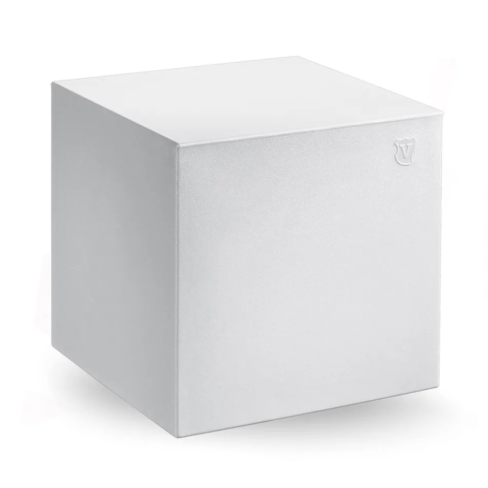 Pouf de jardin en polyéthylène 8 finitions Made in Italy - Viky Viadurini