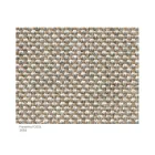 Pouf de jardin en tissu avec pieds en métal Made in Italy - Beurre Viadurini