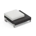 Pouf de salon en polyéthylène de différentes couleurs - Orbis Viadurini