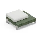 Pouf de salon en polyéthylène de différentes couleurs - Orbis Viadurini