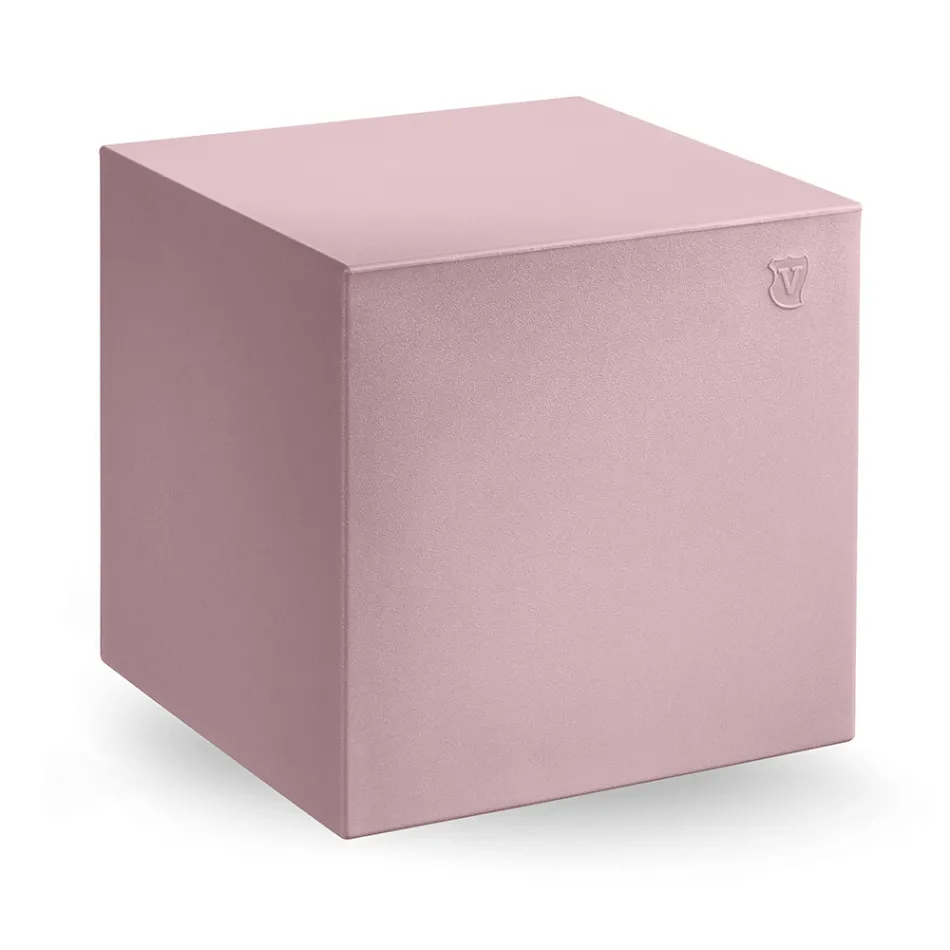 Pouf décoratif en polyéthylène 8 finitions Made in Italy - Viky Viadurini