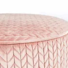 conception tissu pouf Belle 1 Viadurini
