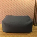 Pouf Ottoman Rectangulaire Doux pour Intérieur et Extérieur en Tissu - Naemi Viadurini