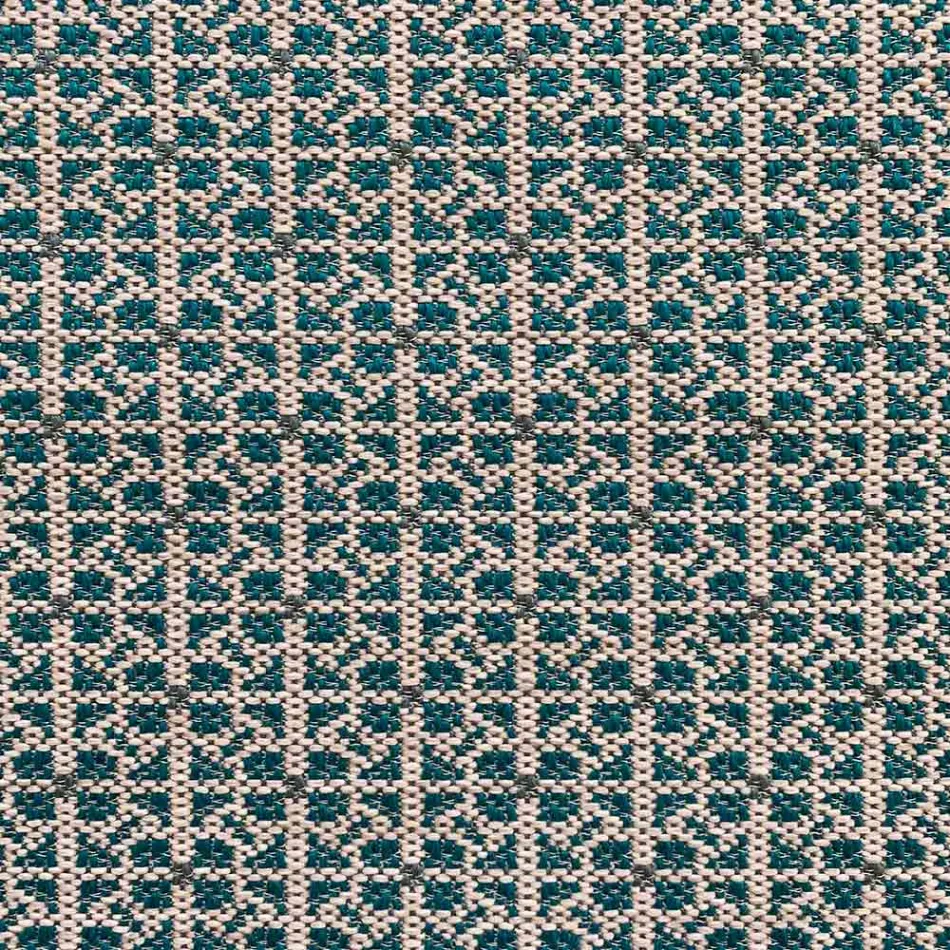 Pouf carré doux pour l'intérieur et l'extérieur en tissu de différentes couleurs - Naemi Viadurini