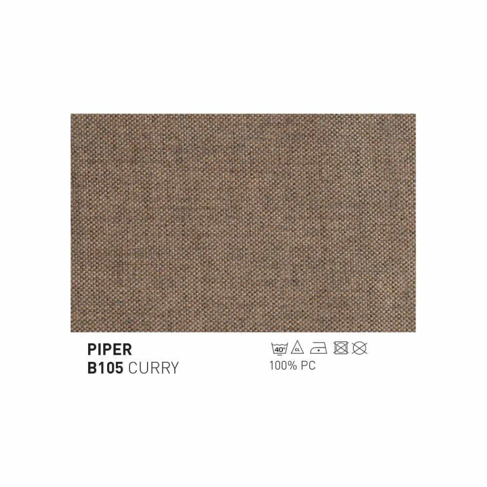 Pouf / repose-pieds d'extérieur Varaschin Summer en tissu et acier Viadurini