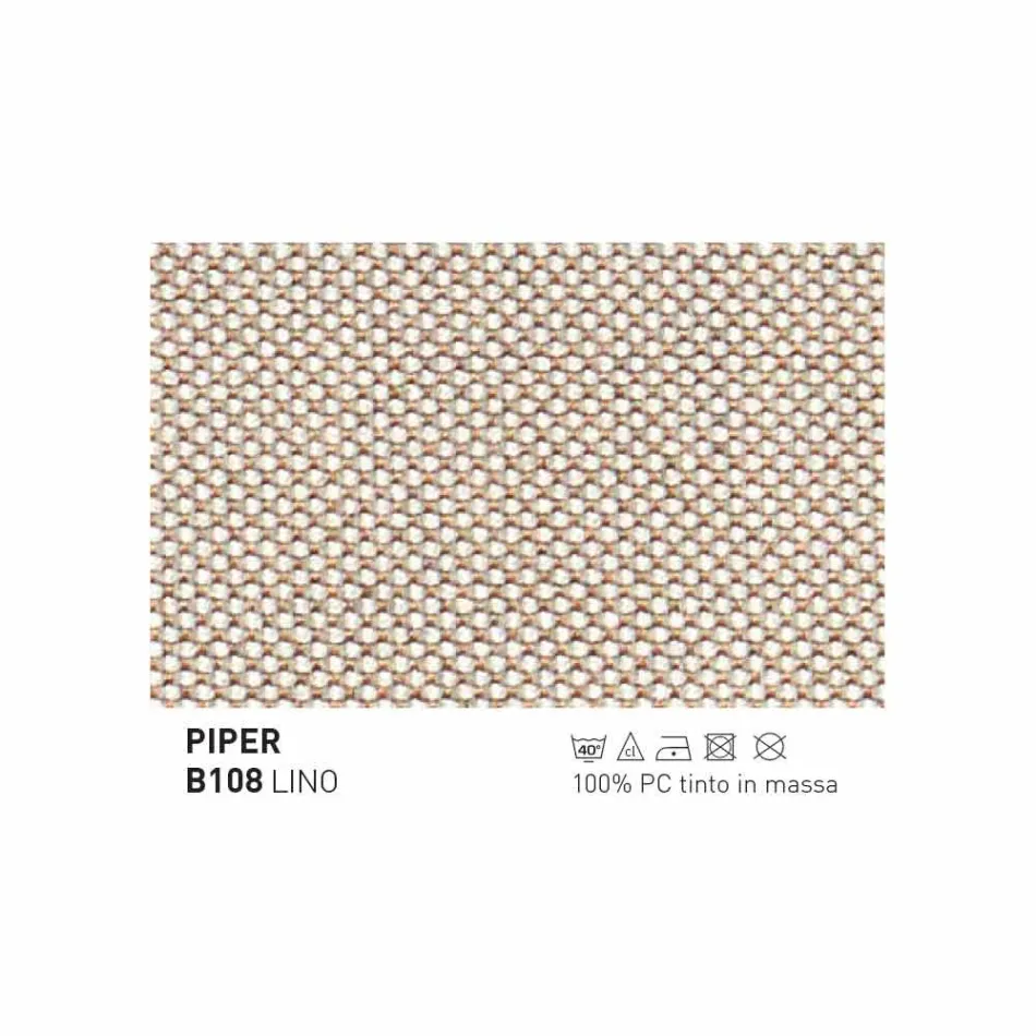 Pouf / repose-pieds d'extérieur Varaschin Summer en tissu et acier Viadurini