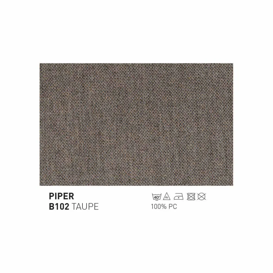 Pouf / repose-pieds d'extérieur Varaschin Summer en tissu et acier Viadurini