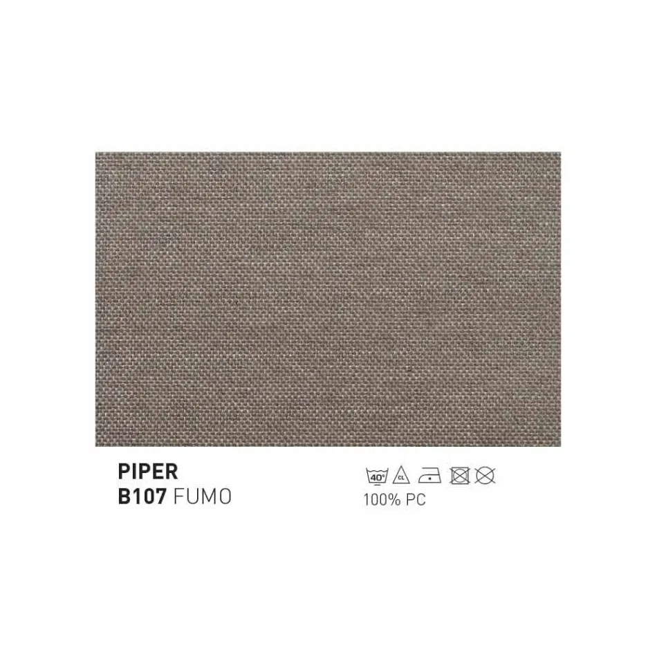 Pouf / repose-pieds d'extérieur Varaschin Summer en tissu et acier Viadurini