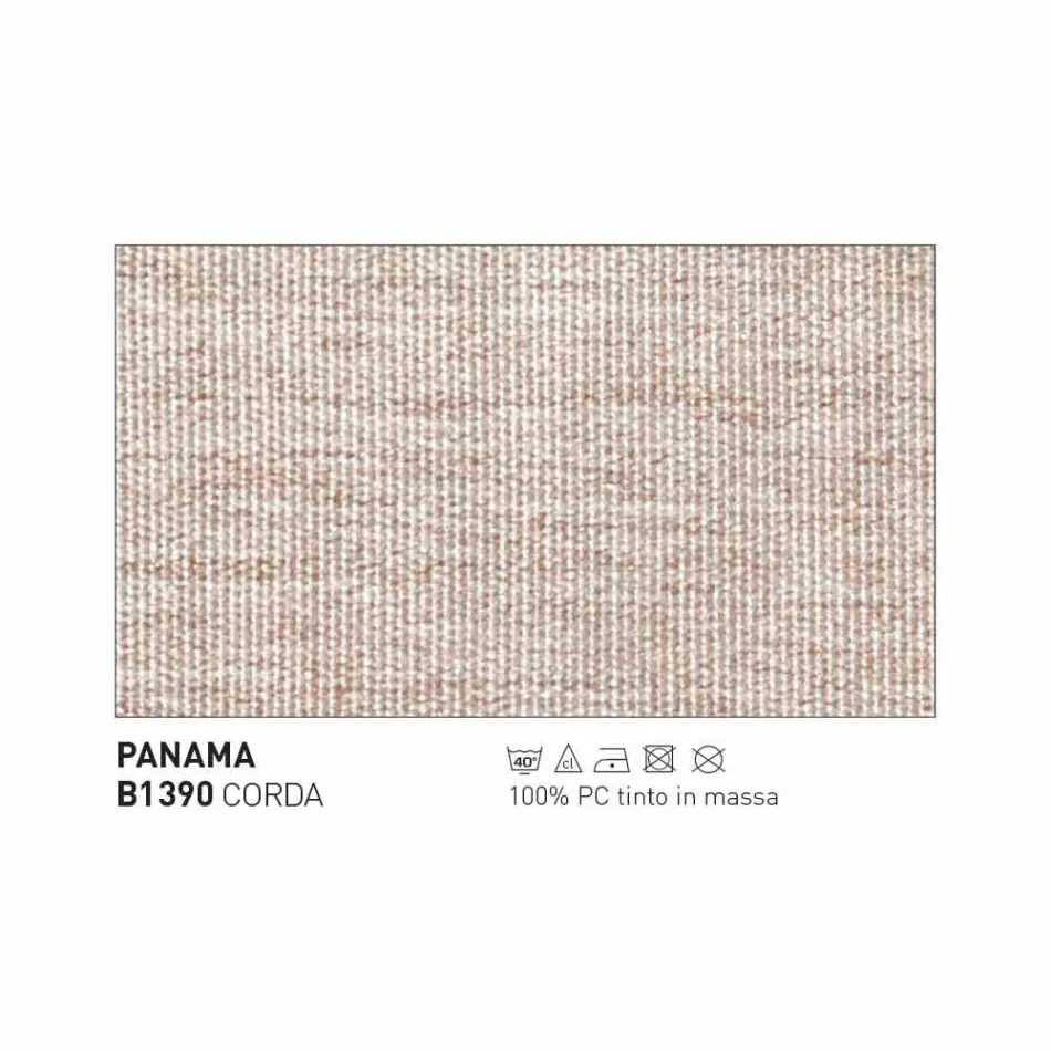 Pouf / repose-pieds d'extérieur Varaschin Summer en tissu et acier Viadurini