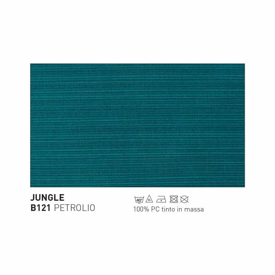 Pouf / repose-pieds d'extérieur Varaschin Summer en tissu et acier Viadurini