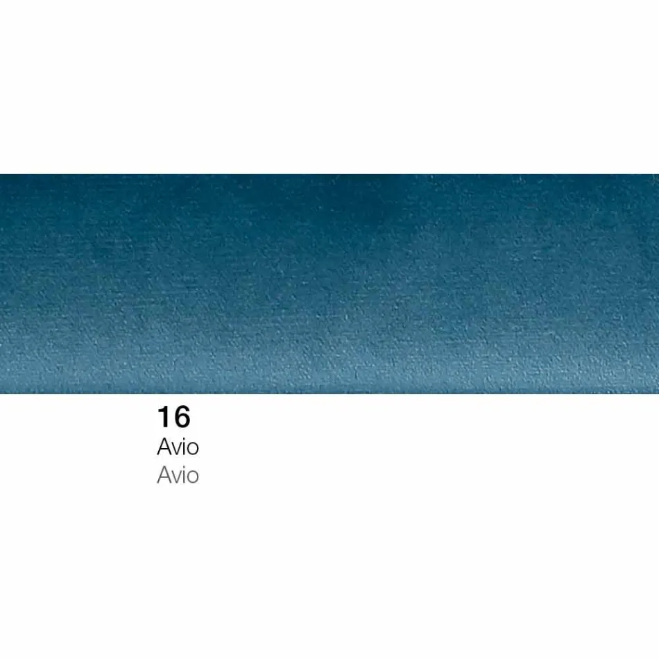 Pouf Carré Repose-Pieds Rembourré et Recouvert de Tissu Fabriqué en Italie - Marli Viadurini