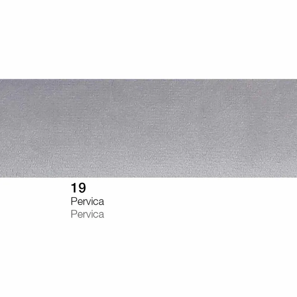 Pouf Carré Repose-Pieds Rembourré et Recouvert de Tissu Fabriqué en Italie - Marli Viadurini