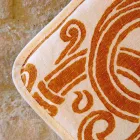 Maniques de l'art italien en pur lin avec pièce unique imprimée à la main - Marques Viadurini