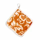 Maniques de l'art italien en pur lin avec pièce unique imprimée à la main - Marques Viadurini