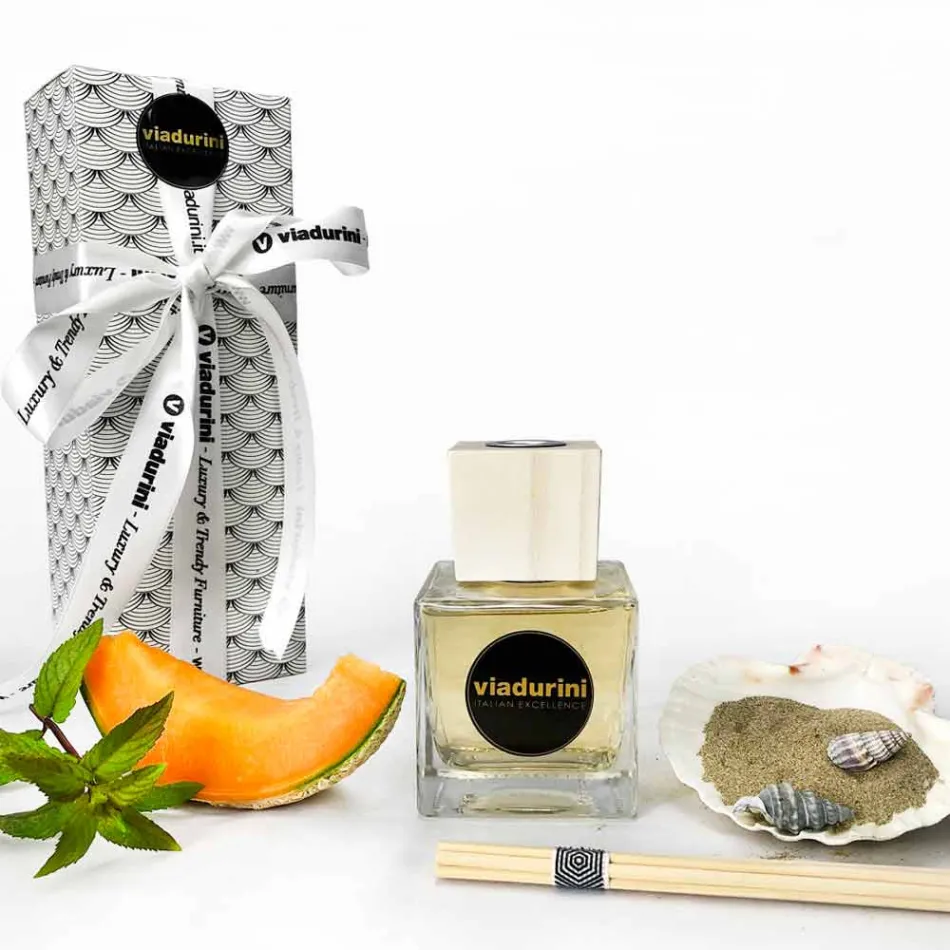 Assainisseur d'air à l'eau de mer 200 ml avec bâtonnets - Essenzadiportofino Viadurini