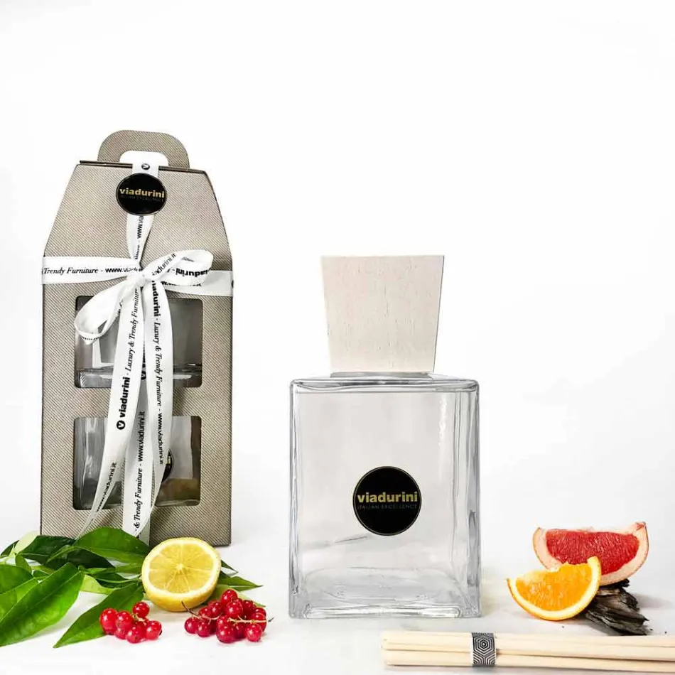 Parfum d'ambiance Coton et Chanvre 2,5 Lt avec Sticks - Acquadipositano Viadurini