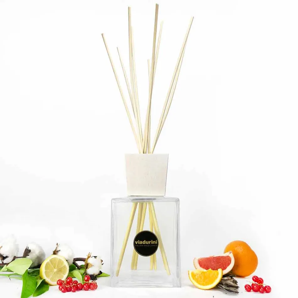 Parfum d'ambiance Coton et Chanvre 2,5 Lt avec Sticks - Acquadipositano Viadurini