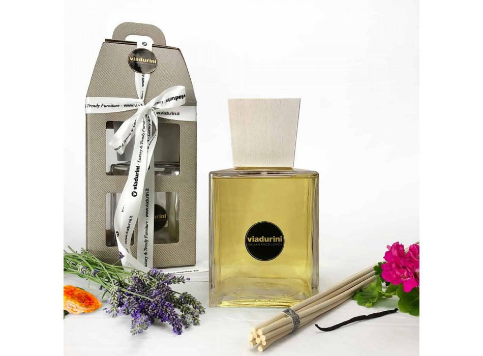 Parfum d'ambiance pour la maison Ambre Fragrance 2.5 Lt avec bâtonnets - Romaeterna Viadurini